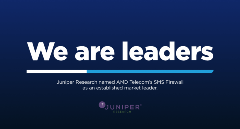 AMD Telecom is among the top 4 SMS Firewall vendors worldwide