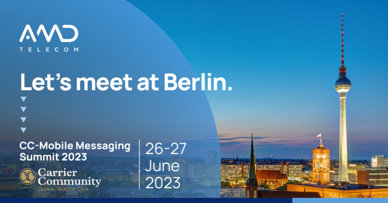 AMD Telecom participating in CARRIER COMMUNITY- Mobile Messaging Summit 2023
